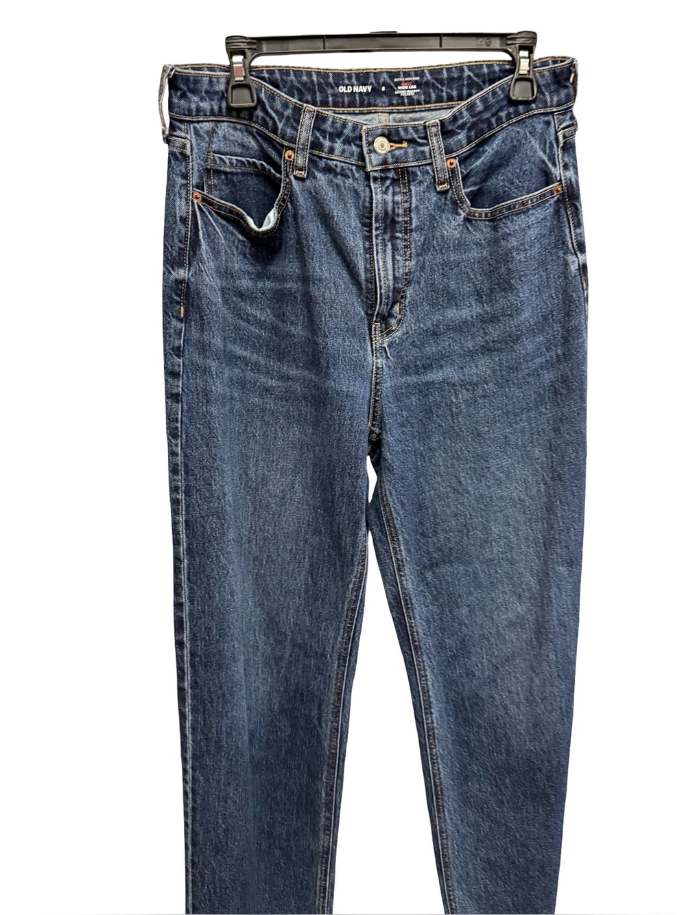 111 / Old Navy Extra High Rise Curvy Wide Leg Jeans Women’s Size 8